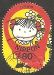 Stamps Japan -  Niña