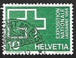Stamps Switzerland -  Exposicion nacional Lausanne 1964