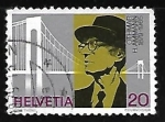 Stamps : Europe : Switzerland :  Othmar H. Ammann (1879-1965)