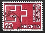 Stamps Switzerland -  Exposicion  nacional  Lausanne 1964