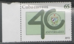 Stamps : America : Cuba :  40 ANIVERSARIO FISCALIA GENERAL DE LA REPÚBLICA