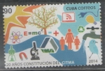 Sellos de America - Cuba -  20 AÑOS CONSTITUCIÓN DEL CITMA
