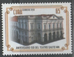 Stamps Cuba -  150 ANIVERSARIO DEL TEATRO SAUTO MN
