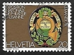 Stamps Switzerland -  Exposicion nacional de filatelia Lausanne