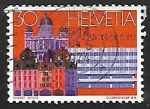 Stamps Switzerland -      Congresos | Edificios | U.P.U.