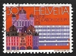 Stamps Switzerland -      Congresos | Edificios | U.P.U.