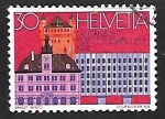 Stamps Switzerland -      Congresos | Edificios | U.P.U.