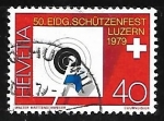Stamps Switzerland -  50th Federal Riflemen’s Festiva