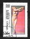 Sellos del Mundo : America : El_Salvador : Ajman 107 - Angélica, de Ingres