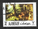 Stamps United Arab Emirates -  Ajman - El Paraiso, de Bruegel