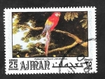 Stamps United Arab Emirates -  Ajman - Ave, de Bruegel