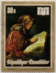Stamps Rwanda -  Año internacional del libro. Pinturas