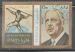 Stamps United Arab Emirates -  FUJEIRA-PARIS FUJEIRA-JUEGOS OLÍMPICOS 1924