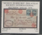 Sellos de America - M�xico -  MÉXICO ELMHURST PHILATELIC SOCIETY UNTERNACIONAL REUNIÓN ANUAL 1979