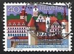 Stamps Switzerland -  Lugares de iteres - Lucerna