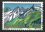 Stamps Switzerland -  Gotthard Massif