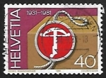 Stamps Switzerland -  Armas | Comercio