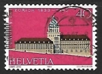 Stamps Switzerland -  University building, Zürich