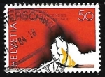 Stamps Switzerland -  Fuego