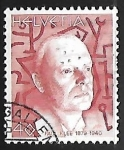 Stamps Switzerland -  Paul Klee (1879-1940) 