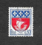 Stamps France -  1095 - Armas de París