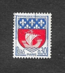 Stamps France -  1095 - Armas de París