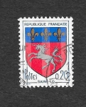 Stamps France -  1143 - Armas de Saint-Lo