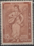 Stamps India -  400 ANIVERSARIO DE LA MUERTE DE PURANDARADASA-MÚSICO