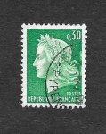 Stamps France -  1230 - Marianne