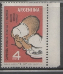 Stamps Argentina -  CAMPAÑA MUNDIAL CONTRA EL HAMBRE