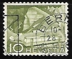 Stamps Switzerland -  Mountain Railway