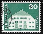 Stamps Switzerland -  Planta House, Samedan