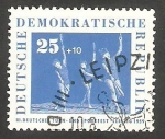 Stamps Germany -  424 - III Encuentro deportivo en Leipzig
