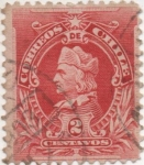 Stamps Chile -  Y & T Nº 43