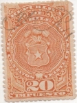 Stamps Chile -  Y & T Nº 5 Fiscal