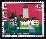 Stamps Switzerland -  Spiez (Bern Canton)