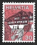 Stamps Switzerland -  Erlenbach in Simmental (Bern)