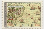 Stamps East Timor -  Mapas