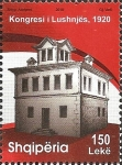 Stamps Albania -  90th anniversary of the Congress of Lushnjë 2