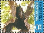 Stamps Albania -  Plane tree (Platanus sp.) 2