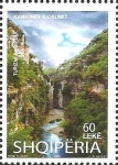 Stamps Albania -  Gorges 1
