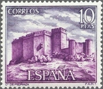 Sellos de Europa - Espa�a -  ESPAÑA 1972 2097 Sello Nuevo Serie Castillos Pedraza Segovia