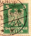 Stamps Germany -  Adler. Definitives (GK)