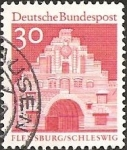 Stamps Germany -  Norder Gate, Flensburg/Schleswig (GFR)