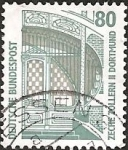 Stamps Germany -  Main entrance of the mine Zollern II, Dortmund (GFR)
