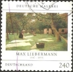 Stamps : Europe : Germany :  Max Liebermann "Die Rasenbleiche" (GFR)