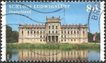 Stamps Germany -  Ludwigslust Castle (GFR)