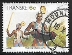 Sellos de Africa - Sud�frica -  Transkei - conjuntos musicales