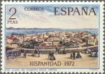 Stamps Spain -  ESPAÑA 1972 2108 Sello Nuevo Hispanidad Puerto Rico Vista de San Juan