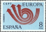 Stamps Spain -  ESPAÑA 1973 2126 Sello Nuevo Europa CEPT Diseño propuesto por la CEPT